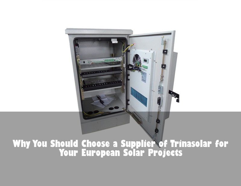 Why You Should Choose a Supplier of Trinasolar for Your European Solar Projects