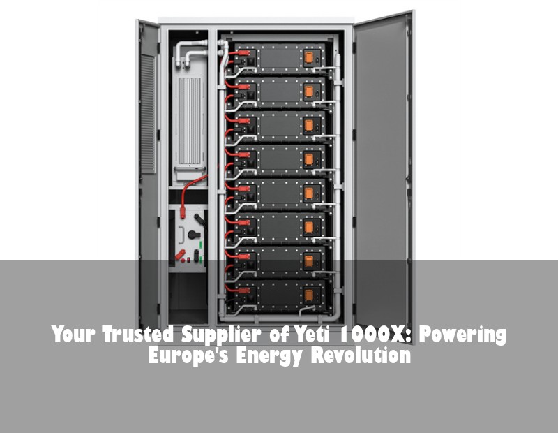 Your Trusted Supplier of Yeti 1000X: Powering Europe's Energy Revolution