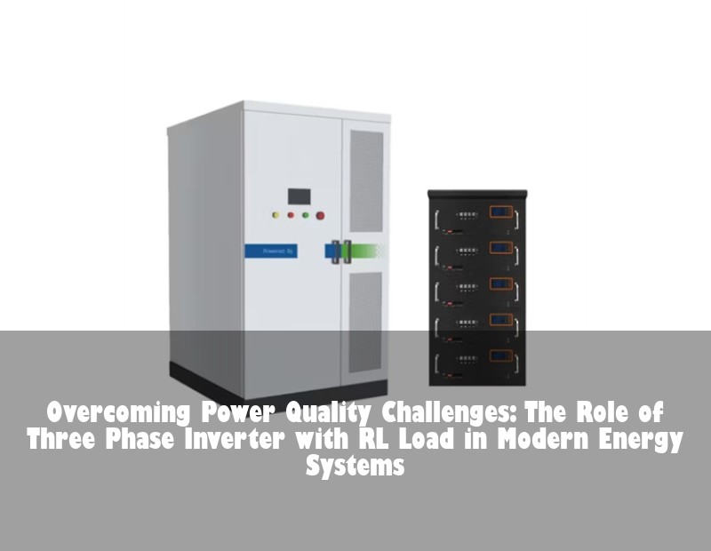 Overcoming Power Quality Challenges: The Role of Three Phase Inverter with RL Load in Modern Energy Systems