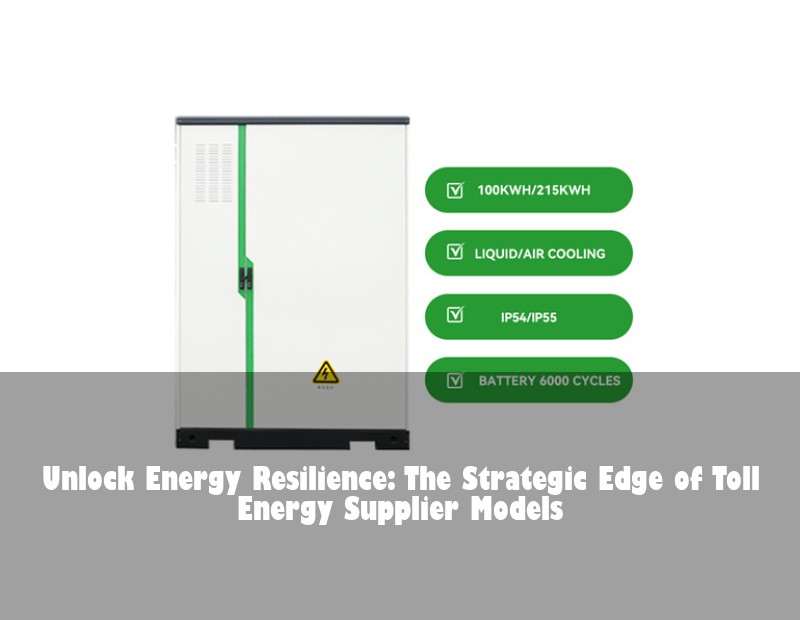 Unlock Energy Resilience: The Strategic Edge of Toll Energy Supplier Models