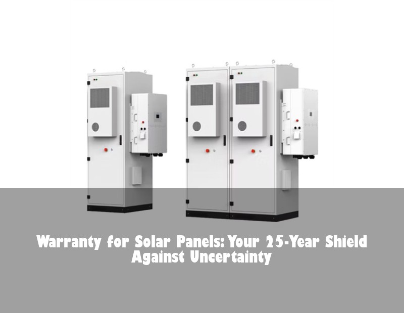 Warranty for Solar Panels: Your 25-Year Shield Against Uncertainty