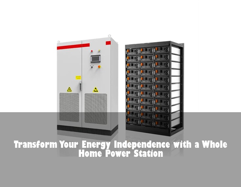 Transform Your Energy Independence with a Whole Home Power Station