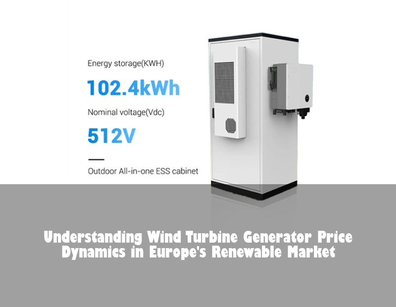 Understanding Wind Turbine Generator Price Dynamics in Europe's Renewable Market